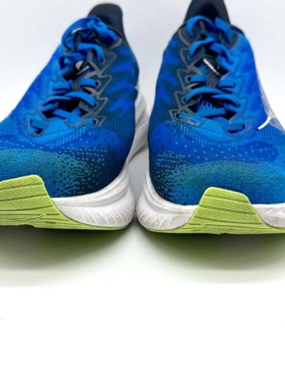 Hoka Mach 6 Mens Running Shoes Size 10 D Blue GUC Activewear 1147790-ECC